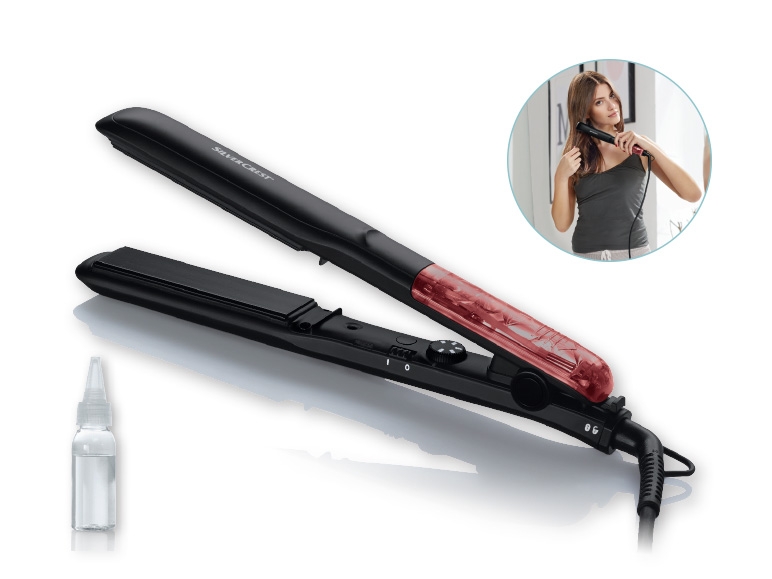 Silvercrest Personal Care Hair Straightener with Steam Function