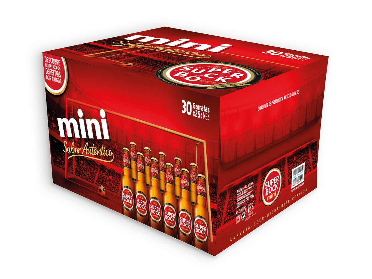 SUPER BOCK(R) Cerveja Mini Pack Económico