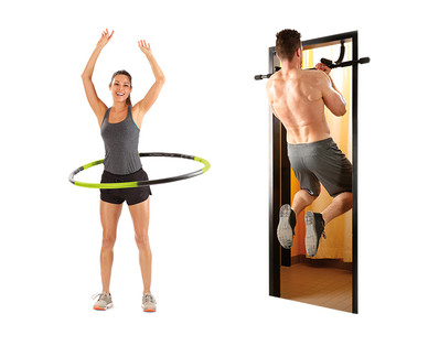 Crane Multi-Use Workout Bar, Ab Trimmer or Fitness Hoop