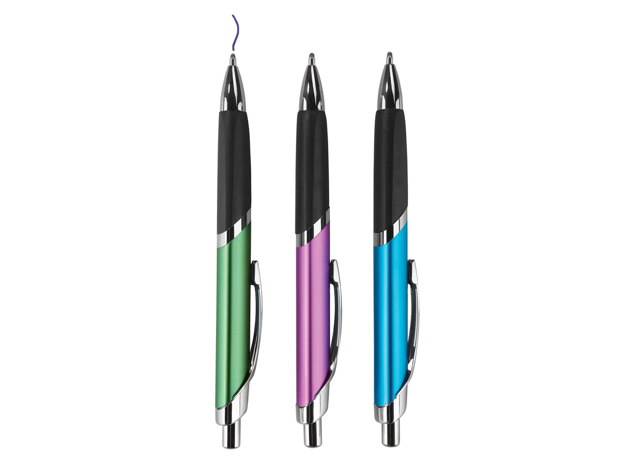 Metal Ballpoint Pens, 3 pieces
