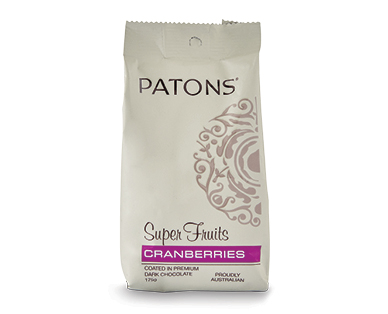 Patons Chocolate Coated Super Fruits 175g