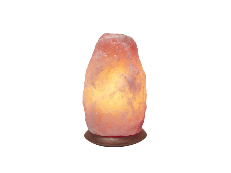 Illuminated Salt Crystal Lamp