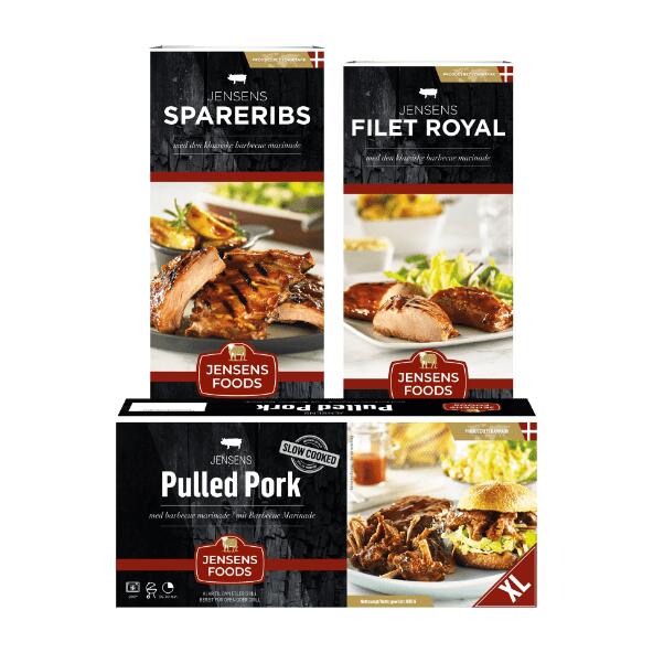 Spareribs, Filet Royal eller Pulled Pork