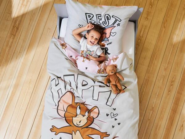 Ropa de cama reversible Tom & Jerry infantil