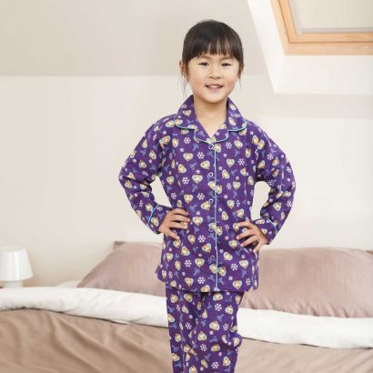 Flanellen pyjama voor kinderen