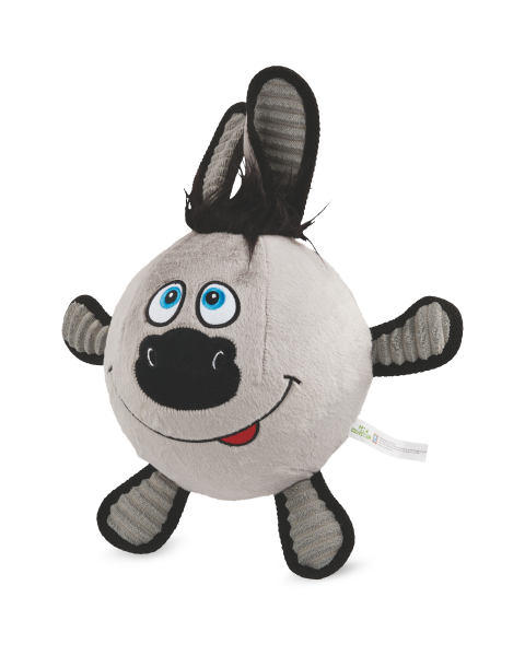 Donkey Plush Football Dog Toy