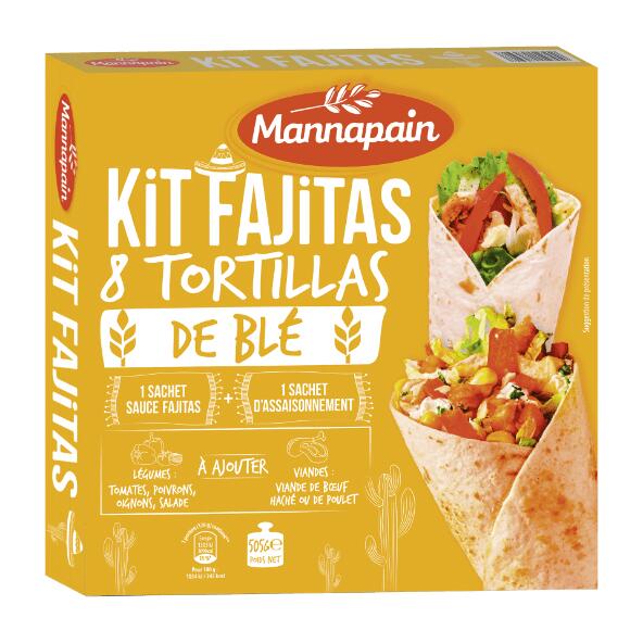 Kit pour fajitas ou burritos
