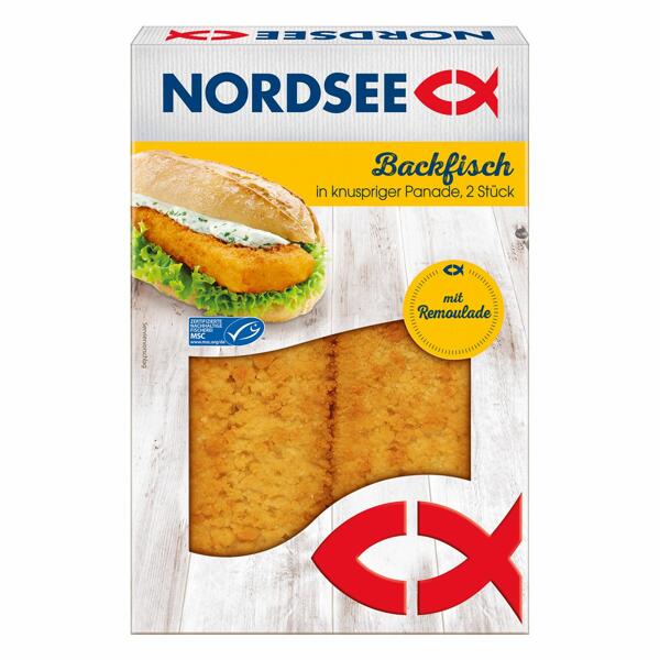 NORDSEE Backfisch mit Sauce 208 g*