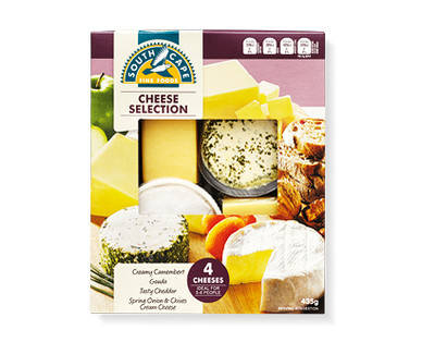 SOUTH CAPE CHEESE SELECTION PLATTER 435G
