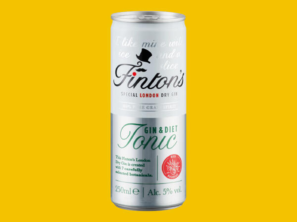 Finton's Gin & Diet Tonic