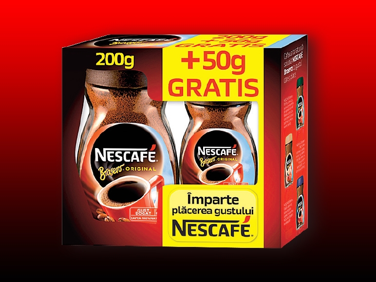 Nescafe Brasero, cafea solubilă