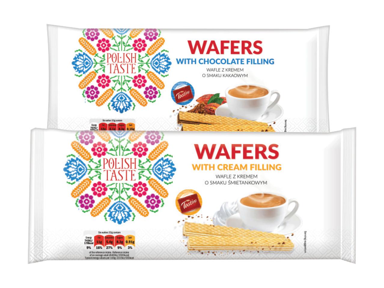 Chocolate Flavoured Creme Wafers