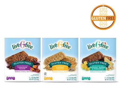 liveGfree Gluten Free Chewy Bars