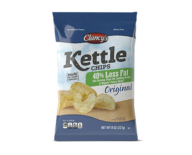 Clancy's Original or Sea Salt & Vinegar Reduced Fat Kettle Chips