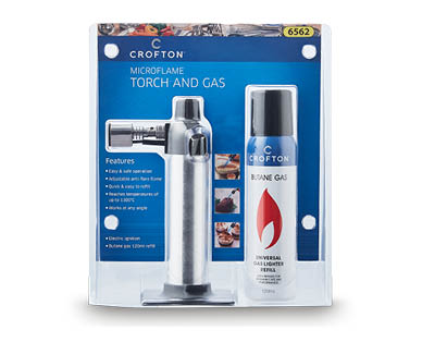 Microflame Torch with Gas