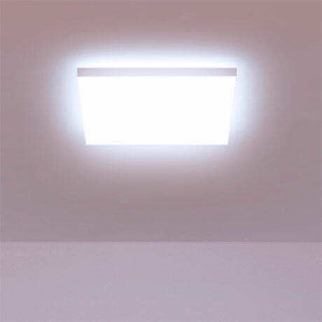 Smartes tint LED-Panel Aris, white + color, 45 x 45cm1