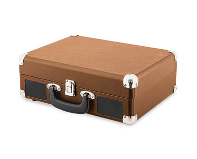 Turntable with Suitcase