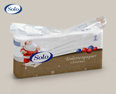 SOLO Toilettenpapier „Christmas Edition"