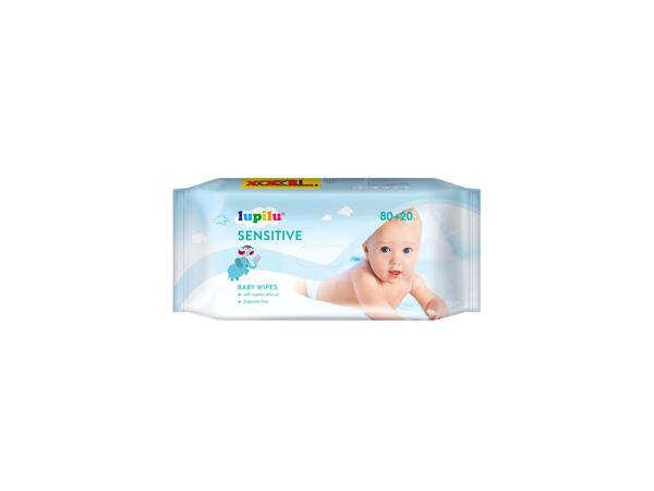 Salviettine detergenti umidificate per neonati