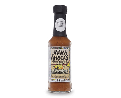 Mama Africa's Zulu Hot Sauces 125ml