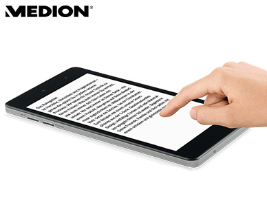 MEDION(R) E6912 Tablet mit eBook Reader Funktion
