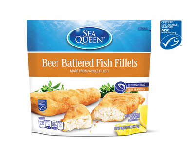 Sea Queen Beer Battered Fish Fillets