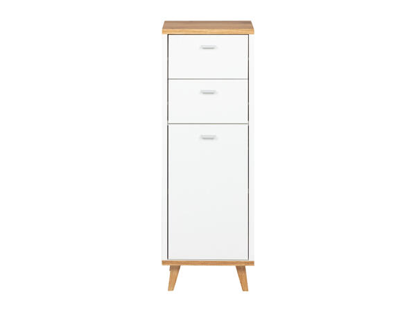 Bathroom Cabinet with 1 Door and 2 Drawers