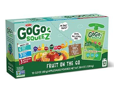 GoGo Squeez 
 Fruit on the Go Variety Pack