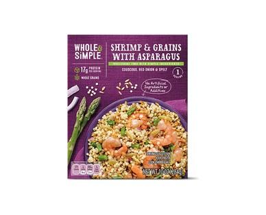 Whole & Simple Shrimp & Grains Single Serve Meals