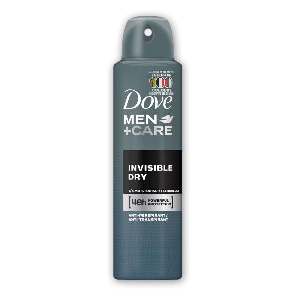 Dove Spray Invisible Dry Men