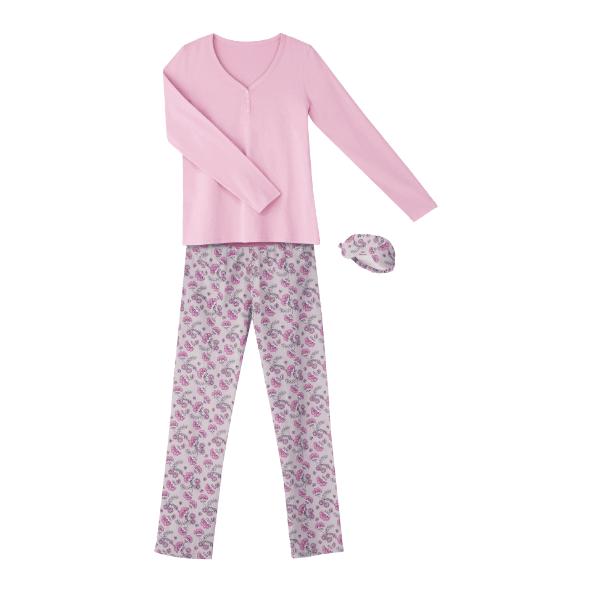 Pyjama mit Schlafmaske