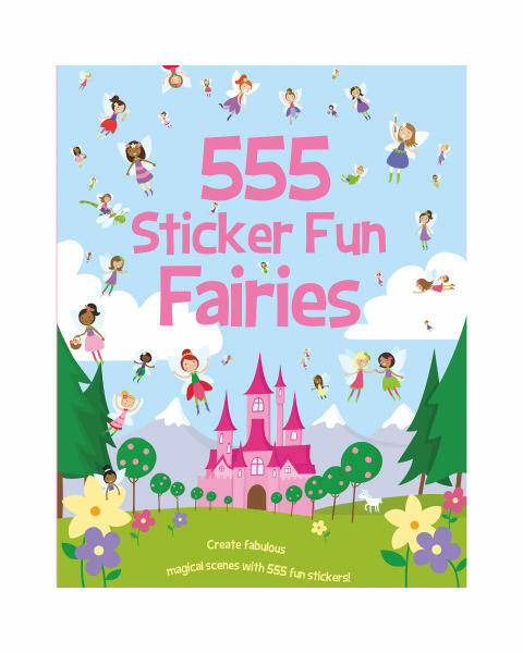555 Sticker Fun Fairy Book