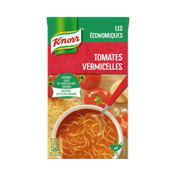 Soupe tomates vermicelles