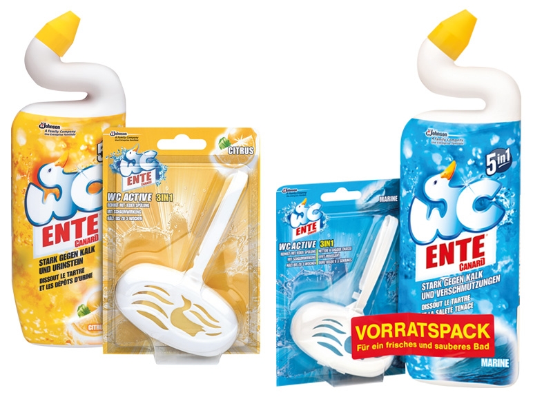 WC ENTE WC Gel 5in1 + WC Active 3in1