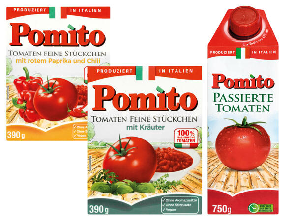 POMITO Feine Stückchen oder passierte Tomaten