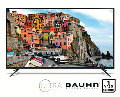 55"/137cm Ultra HD TV with Google Chromecast
