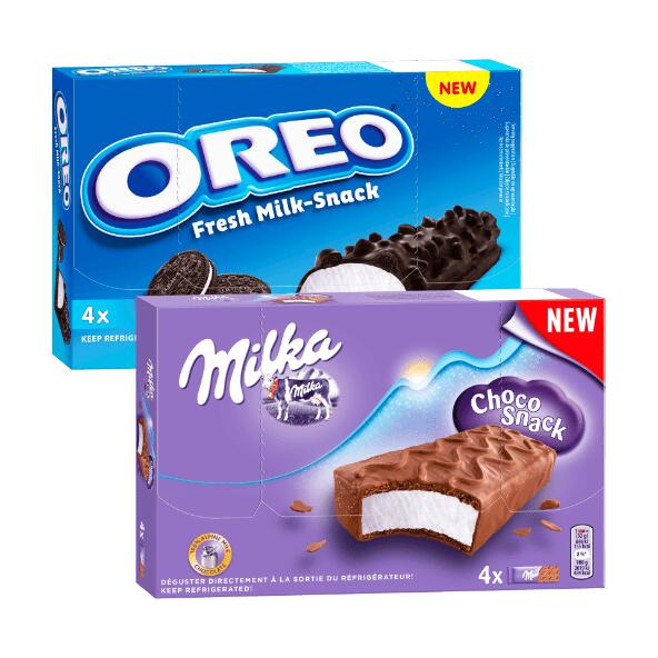 MILKA/OREO 	 				Milk snack