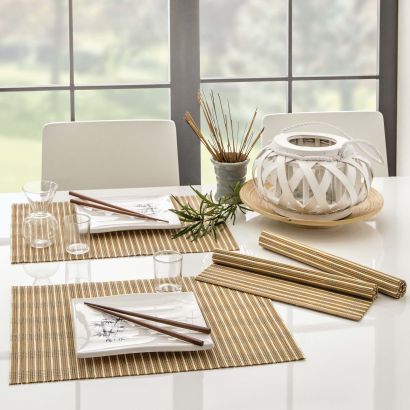 Sets ou chemins de table en bambou