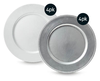 Plate Chargers 4pk