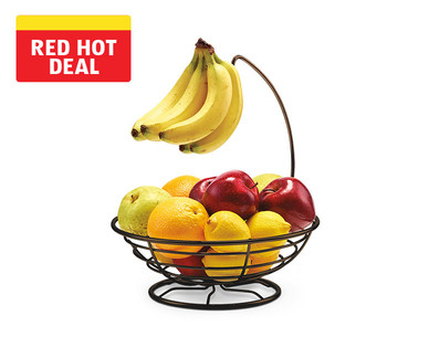 Crofton Banana Hanger with Fruit Basket