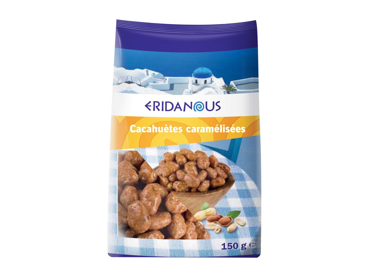 Cacahuètes, noix de cajou ou amandes caramélisées1