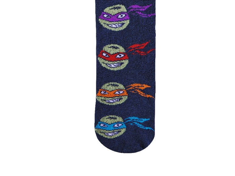 Boys' Socks "Ninja Turtles, Dragons"