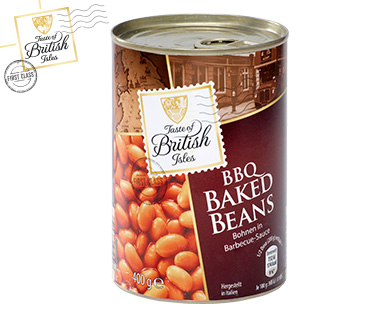 Taste of British Isles Flavoured Baked Beans