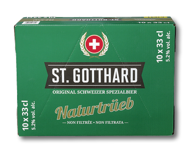 ST. GOTTHARD Bier naturtrüeb
