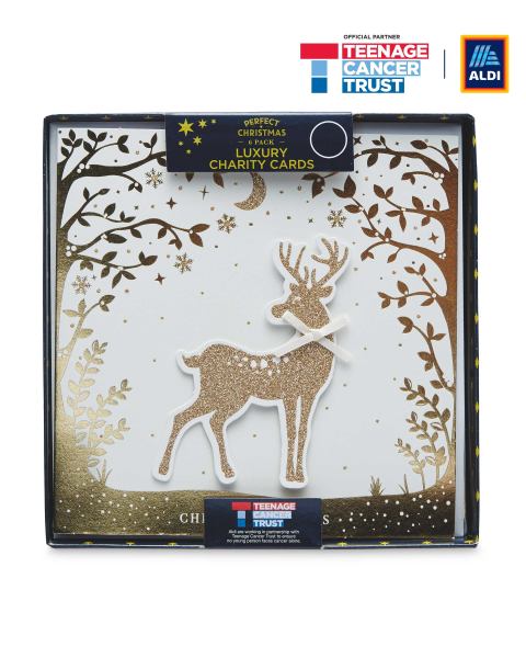 Charity Luxury Stag Christmas Cards