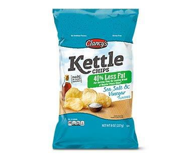 Clancy's 
 Original or Sea Salt & Vinegar Reduced Fat Kettle Chips