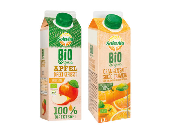 Bio-Apfelsaft naturtrüb/Bio-Orangensaft