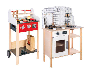 TOY LINO 
 Cucina/Barbecue giocattolo in legno