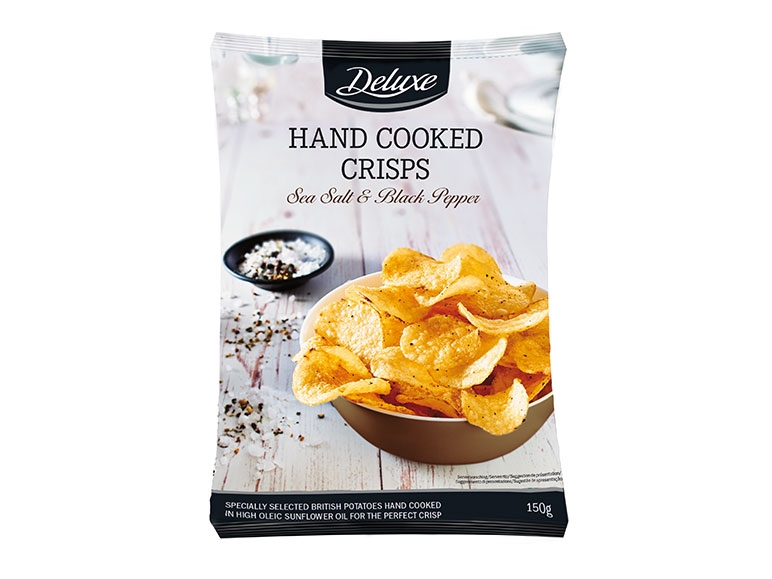 Hand cooked chips