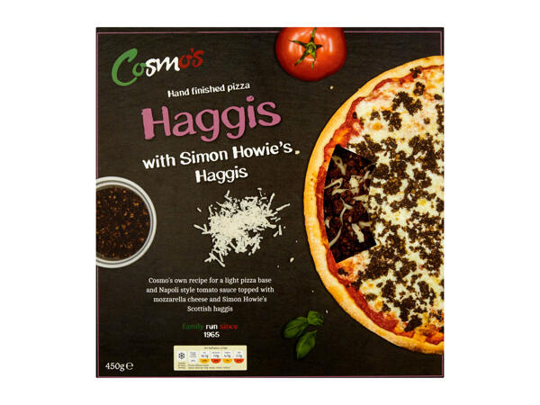 Cosmo's Haggis Pizza